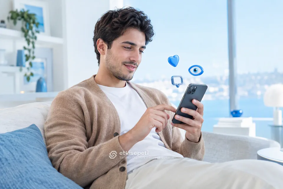 Diğer Twitter (X) hizmetlerine göz atan bir kullanıcı