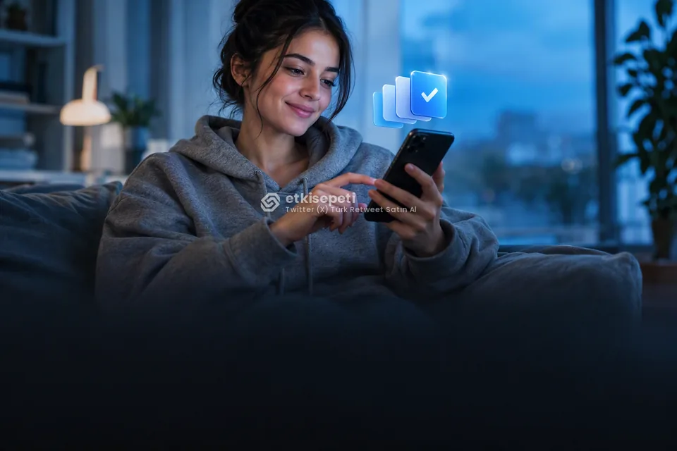 Telefonunda paket ve adet seçen bir kullanıcı