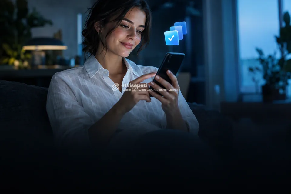 Telefonunda paket ve adet seçen bir kullanıcı