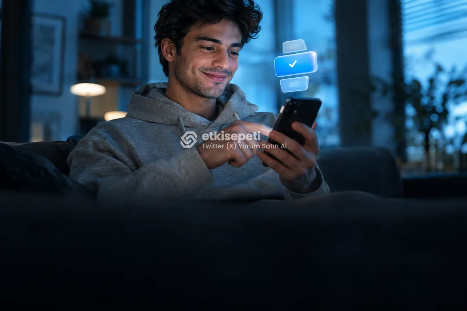 Telefonunda paket ve adet seçen bir kullanıcı