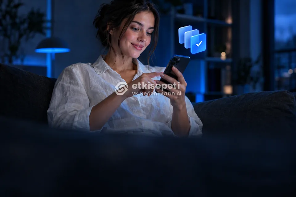 Telefonunda paket ve adet seçen bir kullanıcı