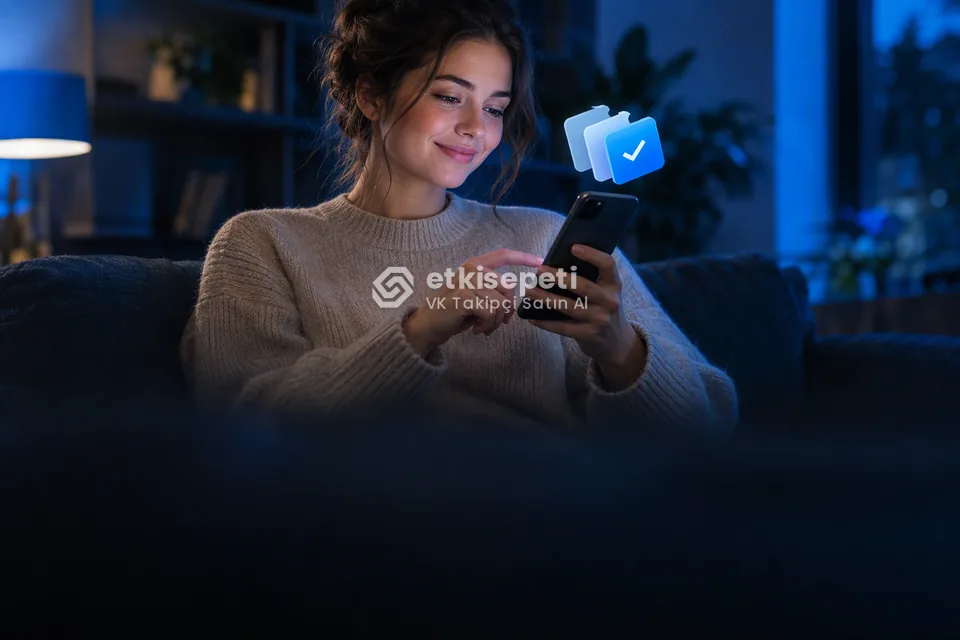 Telefonunda paket ve adet seçen bir kullanıcı