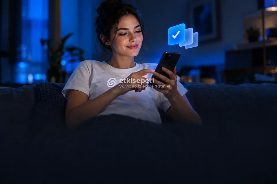 Telefonunda paket ve adet seçen bir kullanıcı