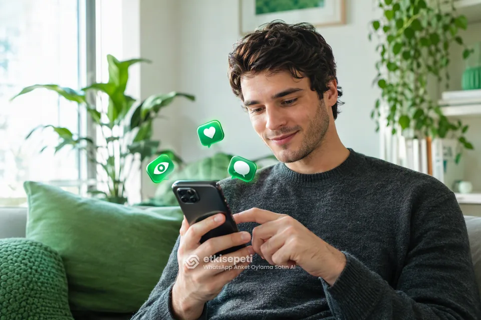 Diğer WhatsApp hizmetlerine göz atan bir kullanıcı