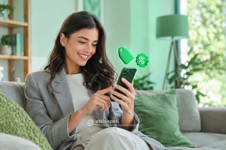 WhatsApp Anket Oylama paket fiyatlarını inceleyen bir kullanıcı