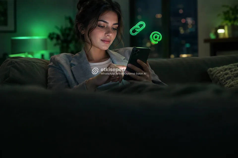 Bağlantısını kopyalayan bir kullanıcı