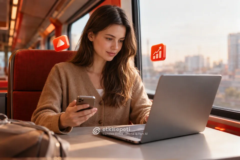 Yandex Dzen Abone sayfasında “Hangi Hesaplar Yandex Dzen Abone Kullanıyor?” konusunu anlatan görsel