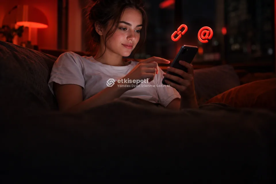 Bağlantısını kopyalayan bir kullanıcı