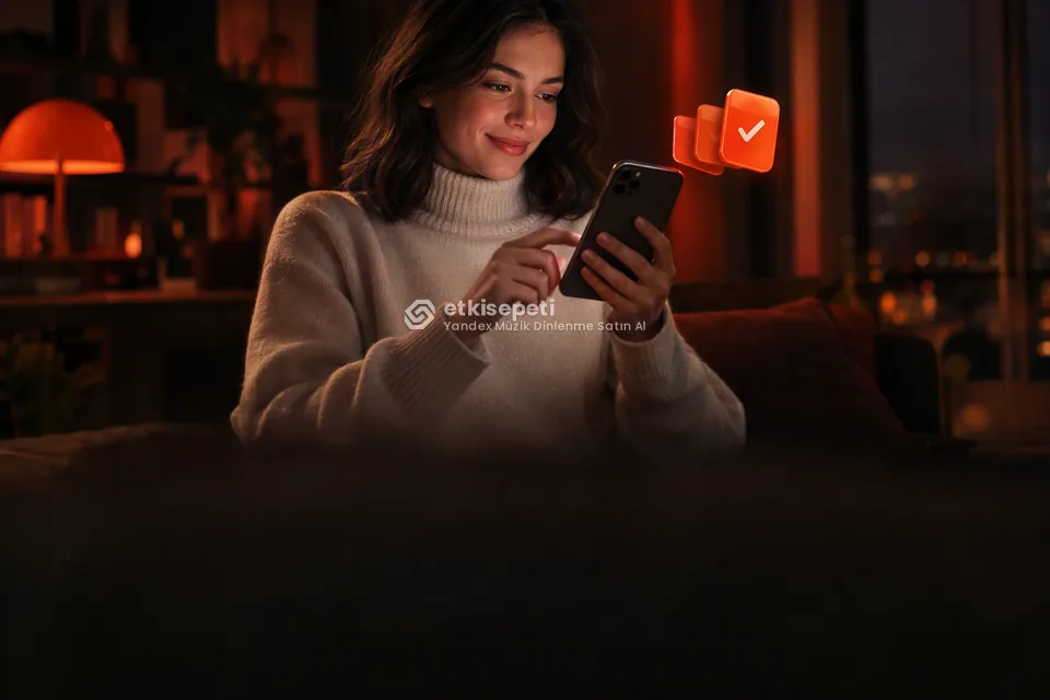 Telefonunda paket ve adet seçen bir kullanıcı