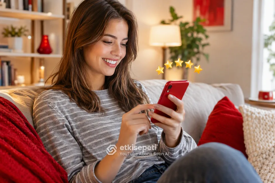 YouTube Abone hizmetini değerlendiren memnun bir kullanıcı