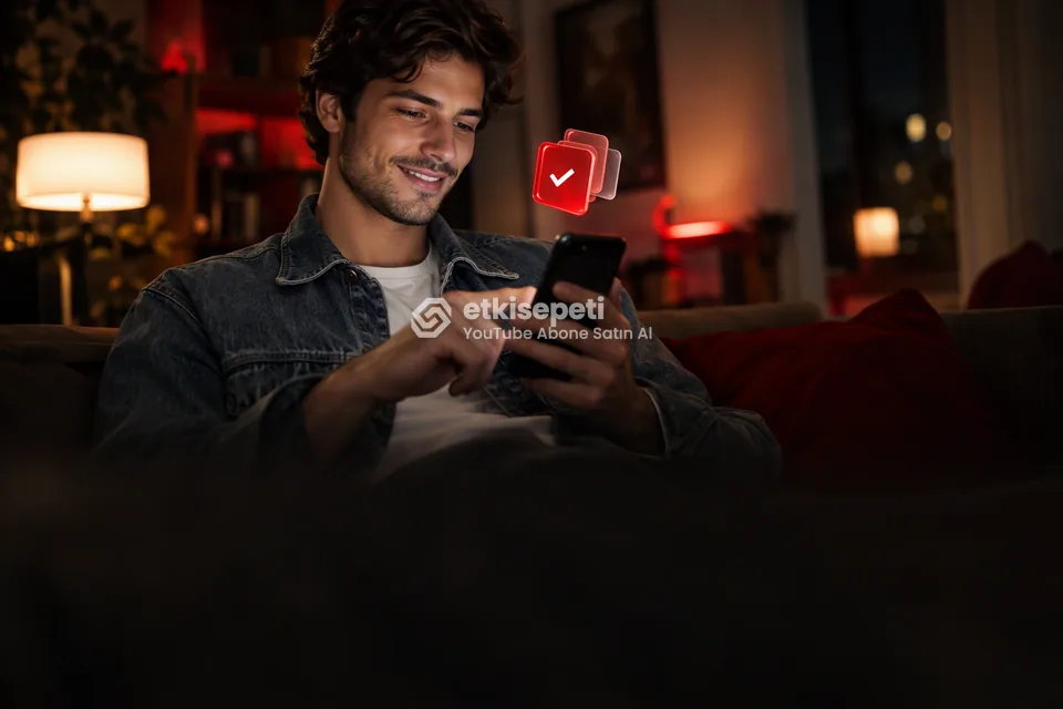 Telefonunda paket ve adet seçen bir kullanıcı