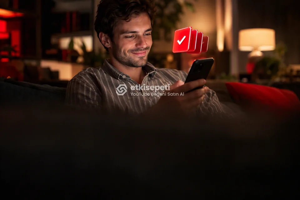 Telefonunda paket ve adet seçen bir kullanıcı
