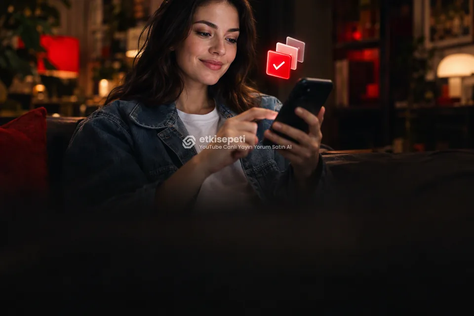 Telefonunda paket ve adet seçen bir kullanıcı