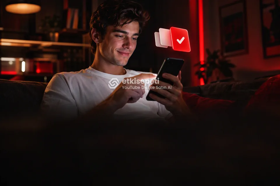 Telefonunda paket ve adet seçen bir kullanıcı