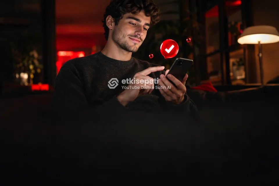 Sipariş adımını tamamlayan bir kullanıcı