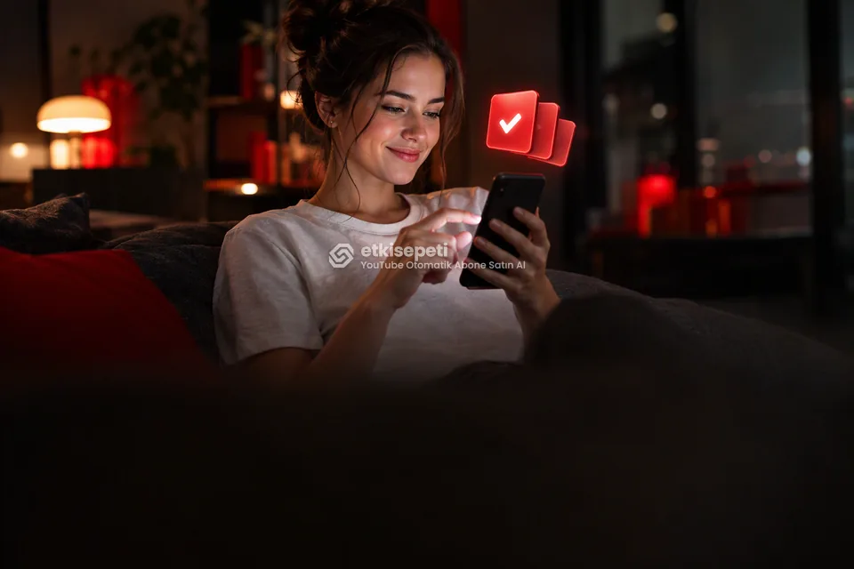 Telefonunda paket ve adet seçen bir kullanıcı