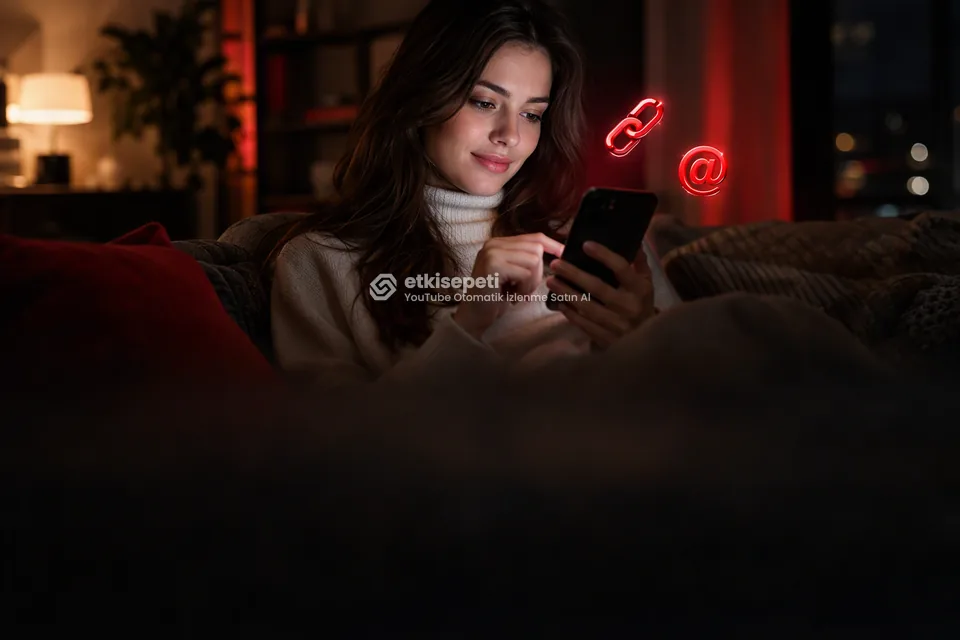 Bağlantısını kopyalayan bir kullanıcı