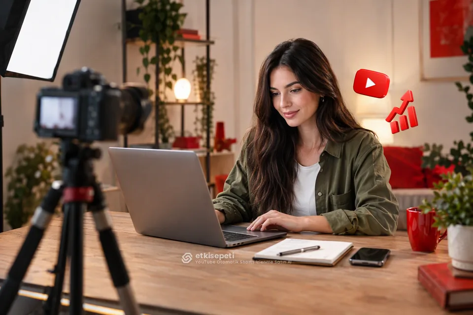YouTube Otomatik Shorts İzlenme sayfasında “Hangi Kanallar Otomatik Shorts İzlenme Kullanıyor?” konusunu anlatan görsel