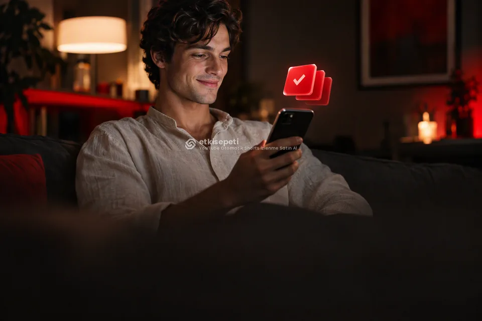 Telefonunda paket ve adet seçen bir kullanıcı