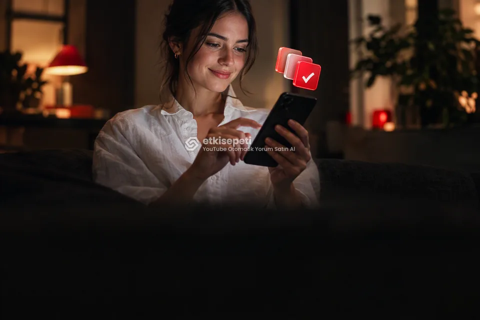 Telefonunda paket ve adet seçen bir kullanıcı