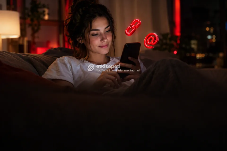 Bağlantısını kopyalayan bir kullanıcı