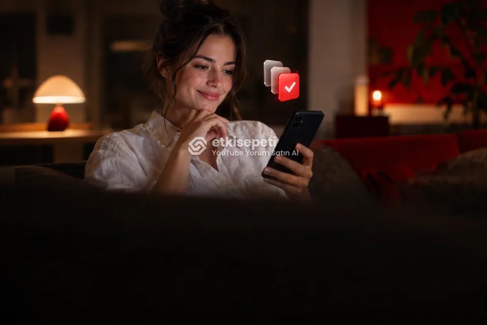 Telefonunda paket ve adet seçen bir kullanıcı